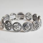 Joyer&Atilde;&shy;a - pulseras de moda - 1037 - Silver