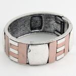 Joyer&Atilde;&shy;a - pulseras de moda - 1792 - Silver-Copper