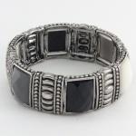 Joyer&Atilde;&shy;a - pulseras de moda - 1544 - Black