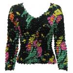 Gourmet Popcorn - Collarless Cardigan - Floral Fantasy