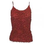 Popcorn - Silky Touch - Spaghetti Tank - Red Clay