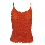 Popcorn - Silky Touch - Spaghetti Tank - Paprika