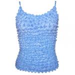 Popcorn - Silky Touch - Spaghetti Tank - Light Blue
