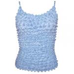 Popcorn - Silky Touch - Spaghetti Tank - Sky Blue