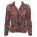 Floral Lace Black-Red
