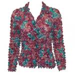 Rebeca de lujo ultra liviano -  Floral Lace Purple-Teal