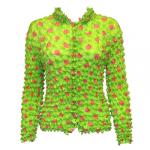 Rebeca de lujo ultra liviano -  Dots Lime-Pink