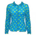 Rebeca de lujo ultra liviano -  Dots Turquoise-Lime