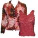 Abstract Floral Pink-Brown - Red Clay