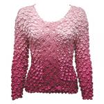 Coin Fishscale - Long Sleeve - Variegated Pink