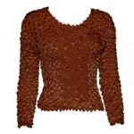 Coin Fishscale - Long Sleeve - Chestnut