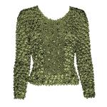 Coin Fishscale - Long Sleeve - Sage