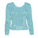 Coin Fishscale - Long Sleeve - Ice Blue