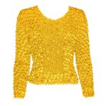 Coin Fishscale - Long Sleeve - Sunny Gold