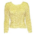 Coin Fishscale - Long Sleeve - Lemon Chiffon