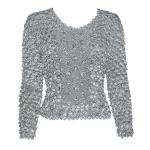 Coin Fishscale - Long Sleeve - Silver