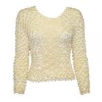 Coin Fishscale - Long Sleeve - Ivory