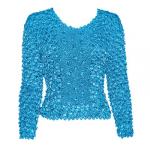 Coin Fishscale - Long Sleeve - Turquoise