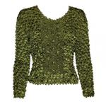 Coin Fishscale - Long Sleeve - Olive