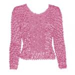 Coin Fishscale - Long Sleeve - Dusty Rose