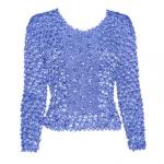 Coin Fishscale - Long Sleeve - Denim