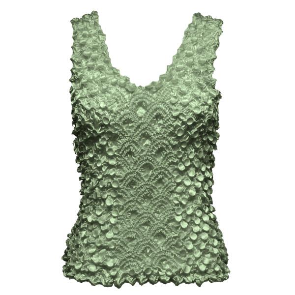 Wholesale 600 - Coin Fishscale - Tank Top Sage - One Size Fits Most