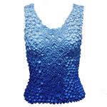 Coin Fishscale - Tank Top - Variegated Blue