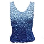 Camisillas de popcorn gastr&Atilde;&sup3;nomos de Fishscale moneda - Variegated Navy