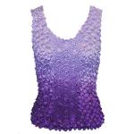 Camisillas de popcorn gastr&Atilde;&sup3;nomos de Fishscale moneda - Variegated Purple