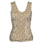 Coin Fishscale - Tank Top - Champagne