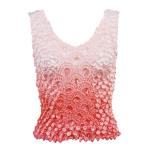 Coin Fishscale - Tank Top - Two-Tone Coral