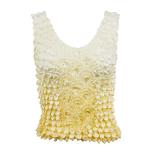 Coin Fishscale - Tank Top - Two-Tone Yellow