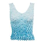 Coin Fishscale - Tank Top - Two-Tone Baby Blue