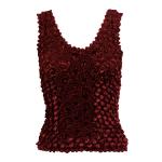 Coin Fishscale - Tank Top - Wine