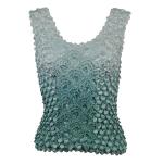 Coin Fishscale - Tank Top - Two-Tone Dusty Blue