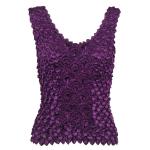 Coin Fishscale - Tank Top - Eggplant