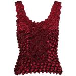 Coin Fishscale - Tank Top - Burgundy