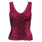 Coin Fishscale - Tank Top - Merlot