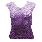 Coin Fishscale - Sleeveless - Variegated Purple