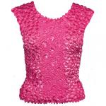 Camisas sin mangas de Popcorn gastr&Atilde;&sup3;nomos de Fishscale Moneda -  Raspberry
