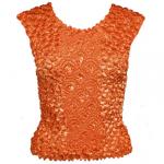 Camisas sin mangas de Popcorn gastr&Atilde;&sup3;nomos de Fishscale Moneda -  Paprika