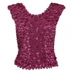 Camisas sin mangas de Popcorn gastr&Atilde;&sup3;nomos de Fishscale Moneda -  Beet