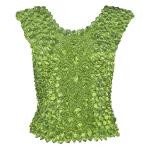 Camisas sin mangas de Popcorn gastr&Atilde;&sup3;nomos de Fishscale Moneda -  Leaf Green