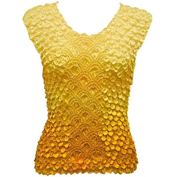 Wholesale 606 - Coin Fishscale - Sleeveless Variegated Yellow - One Size Fits Most