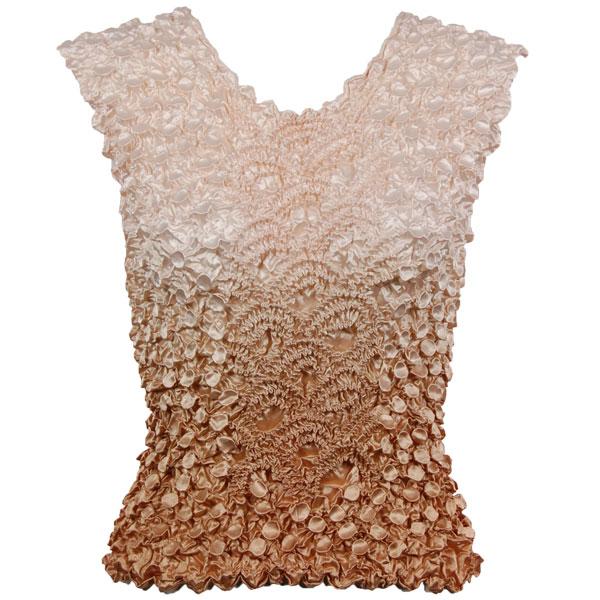 Wholesale 606 - Coin Fishscale - Sleeveless Variegated Taupe - One Size Fits Most