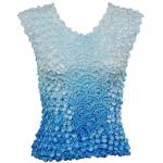 Coin Fishscale - Sleeveless - Variegated Denim