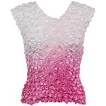 Coin Fishscale - Sleeveless - Variegated Coral