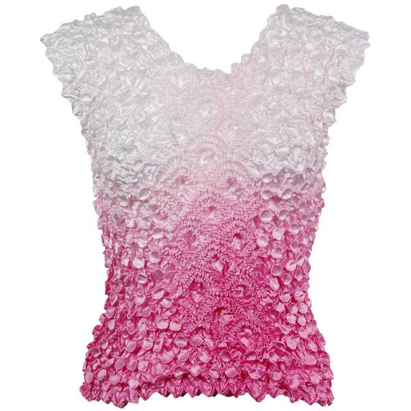 Wholesale 606 - Coin Fishscale - Sleeveless Variegated Coral - One Size Fits Most
