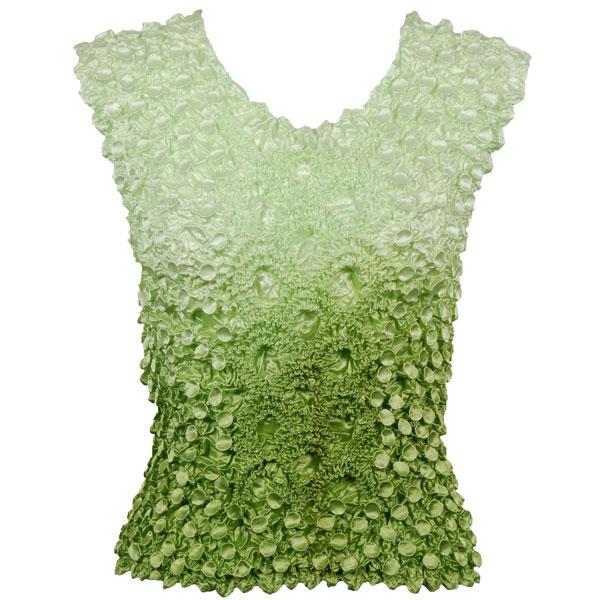 Wholesale 606 - Coin Fishscale - Sleeveless Variegated Leaf Green - One Size Fits Most
