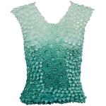 Coin Fishscale - Sleeveless - Variegated Seafoam